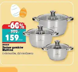 Biedronka Zestaw garnków Zwieger oferta