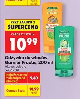 Biedronka Odżywka do włosów Fructis oferta