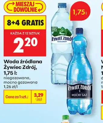 Biedronka Woda Zywiec Zdrój oferta