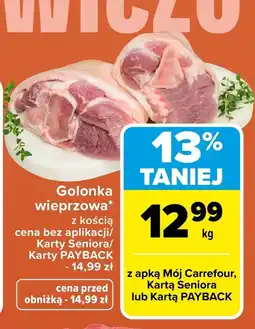 Carrefour Golonka wieprzowa Carrefour oferta