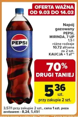 Carrefour Express Napój gazowany Pepsi oferta