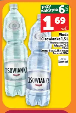 Topaz Woda mineralna Cisowianka oferta