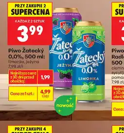 Biedronka Piwo Zatecký 0.0% oferta