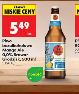 Biedronka Piwo bezalkoholowe Mango Ale oferta