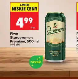Biedronka Piwo Staropramen Premium oferta