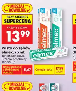 Biedronka Elmex pasta do zębów oferta