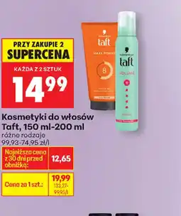 Biedronka Taft kosmetyki oferta