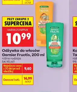 Biedronka Garnier Fructis odżywka oferta
