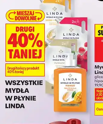 Biedronka Linda mydło w płynie oferta