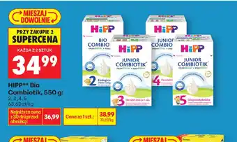Biedronka HiPP Bio Combiotik oferta