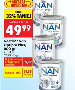 Biedronka Nestlé Nan Optipro Plus oferta