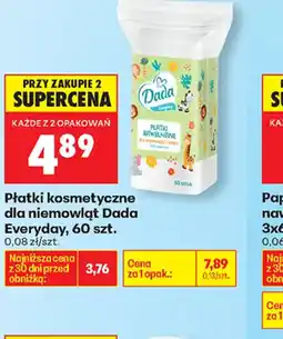 Biedronka Płatki kosmetyczne Dada Everyday oferta