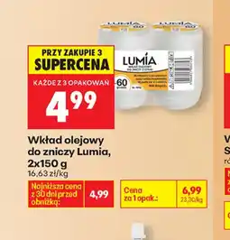 Biedronka Wkład olejowy do zniczy Lumia oferta