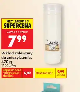 Biedronka Wkład zalewany do zniczy Lumia oferta