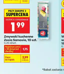 Biedronka Zmywaki kuchenne Zosia Samosia oferta