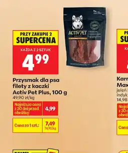 Biedronka Przysmak dla psa Activ Pet Plus oferta