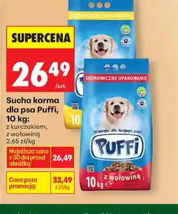 Biedronka Sucha karma dla psa Puffi oferta