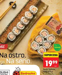 Biedronka Sushi Sakura Kari oferta
