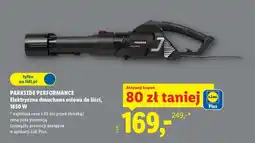 Lidl PARKSIDE PERFORMANCE Elektryczna dmuchawa osiowa do liści, 1650 W oferta