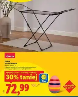 Lidl Vileda Suszarka do ubrań oferta