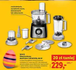 Lidl BOSCH Robot kuchenny MultiTalent 3 MCM3201B, 800 W oferta