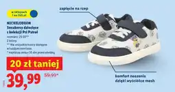 Lidl NICKELODEON Sneakersy dziecięce z kolekcji Psi Patrol oferta