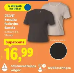 Lidl Crivit Koszulka funkcyjna damska oferta