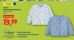 Lidl Lupilu Kurtka pikowana dziecięca oferta