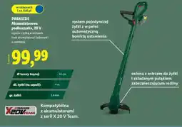 Lidl PARKSIDE Akumulatorowa podkaszarka, 20 V oferta