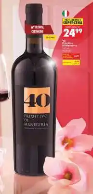 Biedronka 40 Primitivo Di Manduria oferta