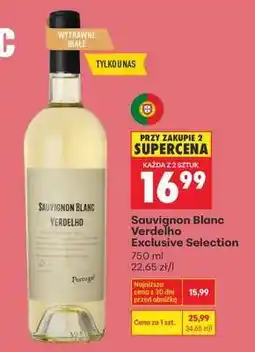 Biedronka Sauvignon Blanc Verdelho Exclusive Selection oferta