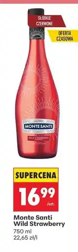 Biedronka MONTE SANTI WILD STRAWBERRY oferta