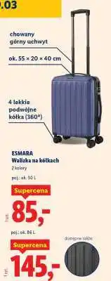 Lidl ESMARA Walizka na kółkach oferta