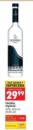 Biedronka Wódka Ogiński oferta