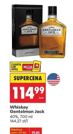Biedronka Whiskey Gentelman Jack oferta
