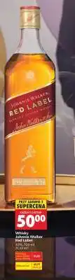 Biedronka Whisky Johnnie Walker Red Label oferta