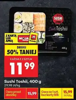 Biedronka Sushi Toshii 400 g oferta