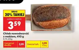 Biedronka Chleb nowodworski z makiem, 410 g oferta