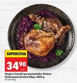 Biedronka Noga z kaczki po poznańsku Wolno Gotowane Kraina Mięs 800 g oferta