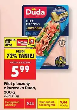Biedronka Filet pieczony z kurczaka Duda 200 g oferta