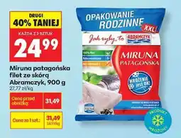 Biedronka Miruna patagońska filet ze skórą Abramczyk, 900 g oferta