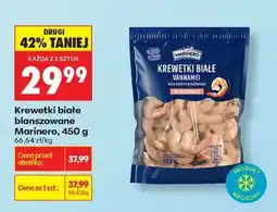Biedronka Krewetki białe blanszowane Marinero 450 g oferta