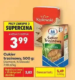 Biedronka CUKIER TRZCINOWY 500 G oferta