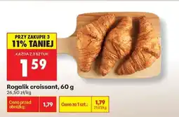 Biedronka Rogalik croissant 60 g oferta