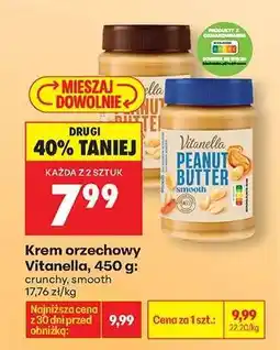 Biedronka Krem orzechowy Vitanella, 450 g oferta