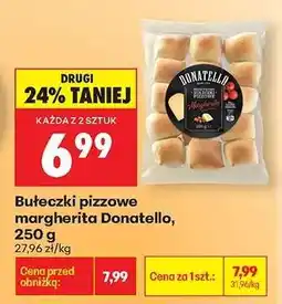 Biedronka Bułeczki pizzowe margherita Donatello, 250 g oferta