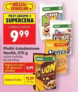 Biedronka Płatki śniadaniowe Nestlé, 375 g oferta