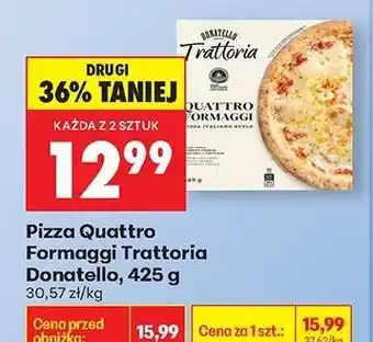 Biedronka Pizza Quattro Formaggi Trattoria Donatello, 425 g oferta
