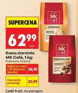 Biedronka Kawa ziarnista MK Café, 1 kg oferta