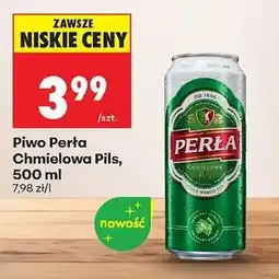 Biedronka Piwo Perła Chmielowa Pils, 500 ml oferta